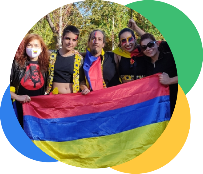 Inclusión social. Encuentro de la Asociación Tagua con comunidades migrantes en una jornada de integración cultural y diálogo comunitario.