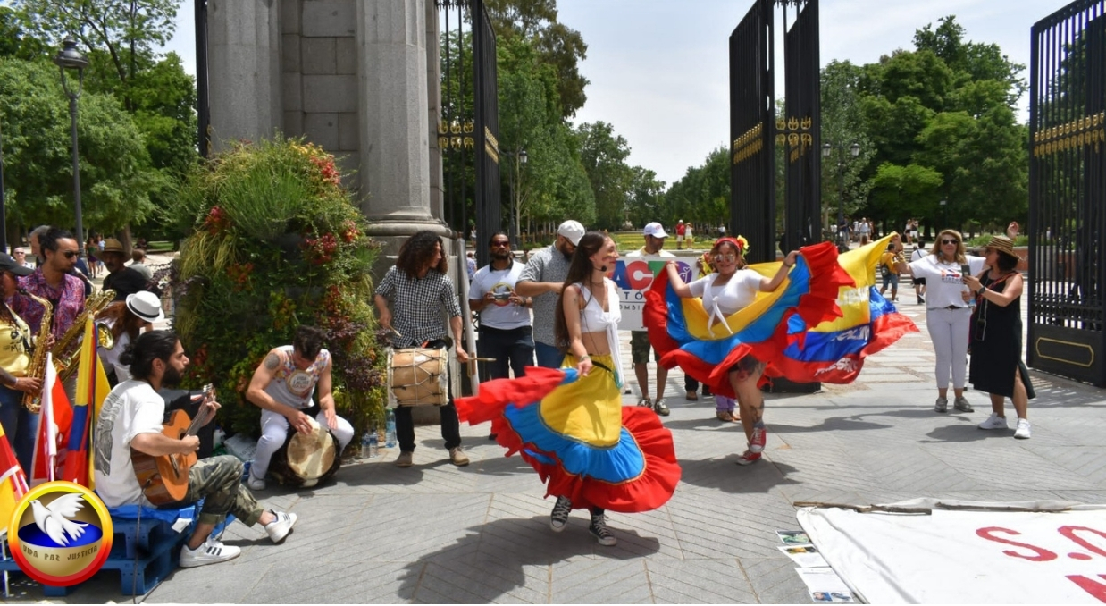 Música folclórica colombiana en Madrid